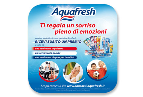 ’12 Aquafresh Materiale POP