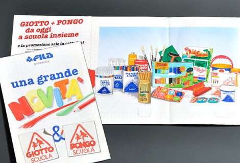’91 FILA Giotto Pongo Folder