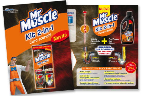 ’11 Mr Muscle Kit2-in-1 Folder