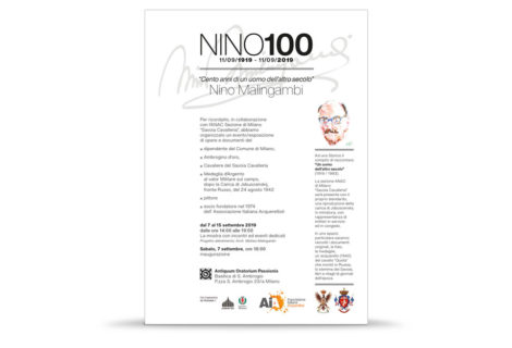 ’19 Nino 100 locandina