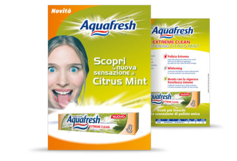 ’05 Aquafresh Extreme Clean Citrus Mint Scheda
