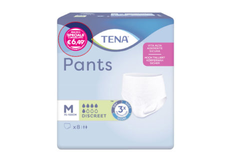 ’20 Tena Pants Discreet adesivo promo