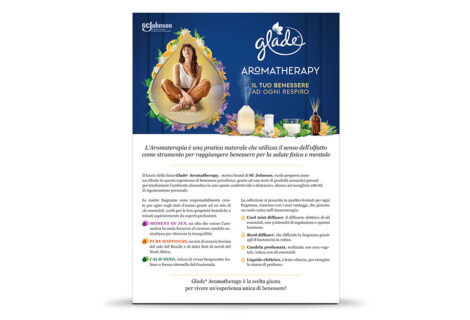 ’22 Glade Aromatherapy pagina publiredazionale