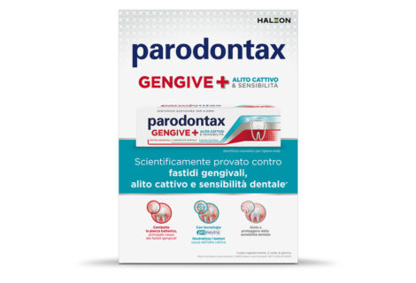 ’23 Parodontax Gengive+ campagna pubblicitaria stampa+web