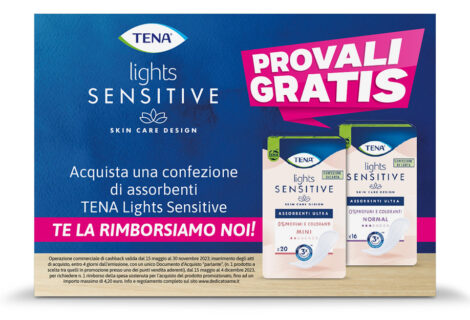 ’23 Tena Lights Sensitive Promo “Provali Gratis”